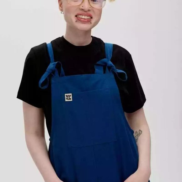Lucy & Yak NWT Original Dungarees Indigo Blue US 12 - Picture 3 of 6